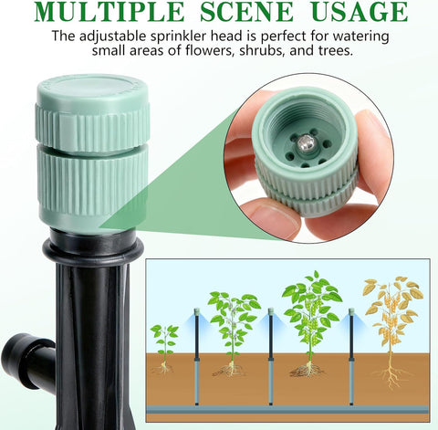 Adnee mushroom spray provides uniform watering for plants