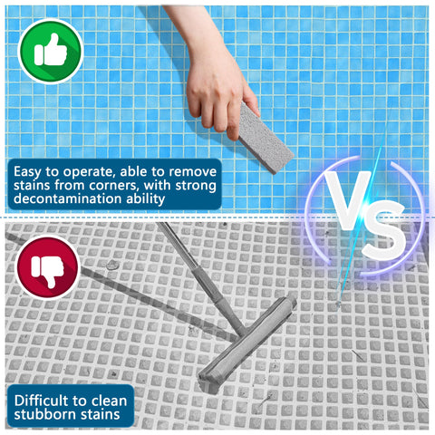 Adnee pool pumice stone mineral buildup removal keeps tiles bright