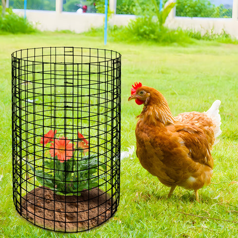 Adnee garden protection lets light reach plants while guarding against nibbling.