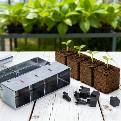 Adnee seed hole maker set includes 24 pins for quick seeding.