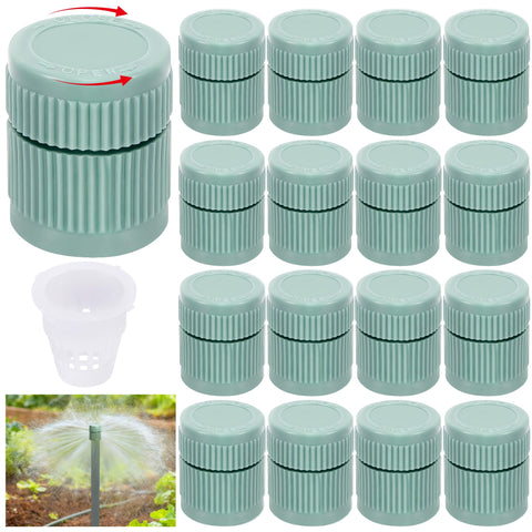 Adnee shrub head mushroom bubbler with adjustable flow for precise watering