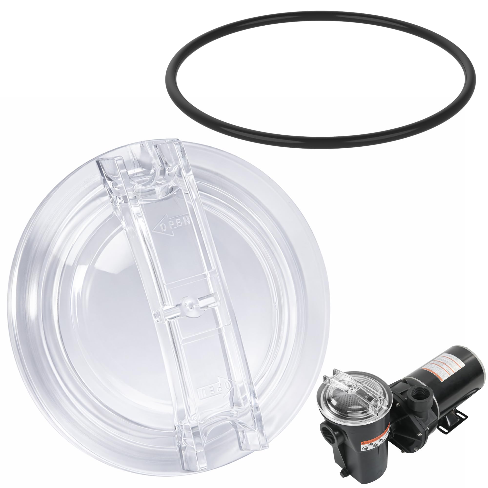 Adnee SPX3100D pump lid transparent cover for easy debris inspection