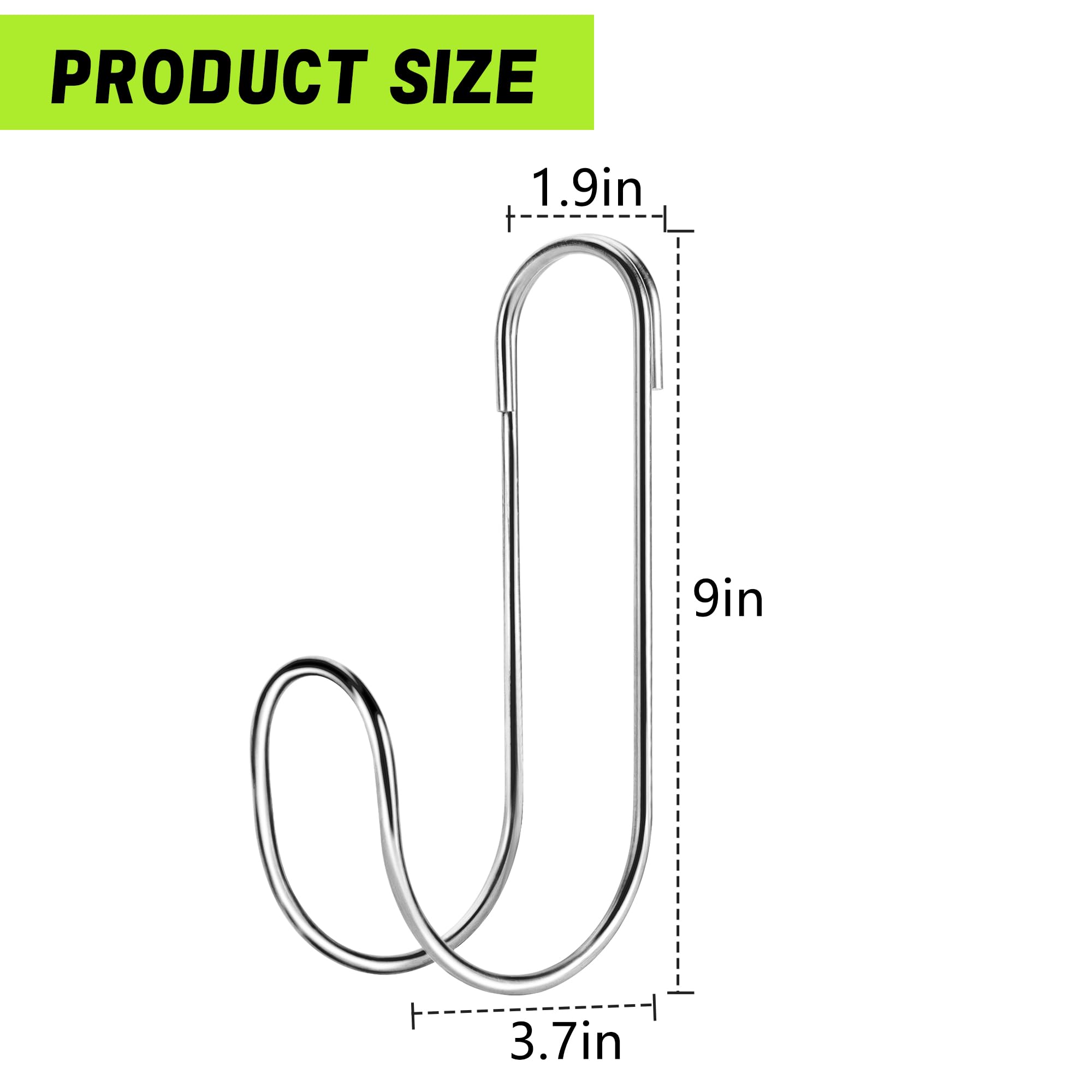 Adnee stainless steel hose holder mounted on faucet for durable outdoor organization.