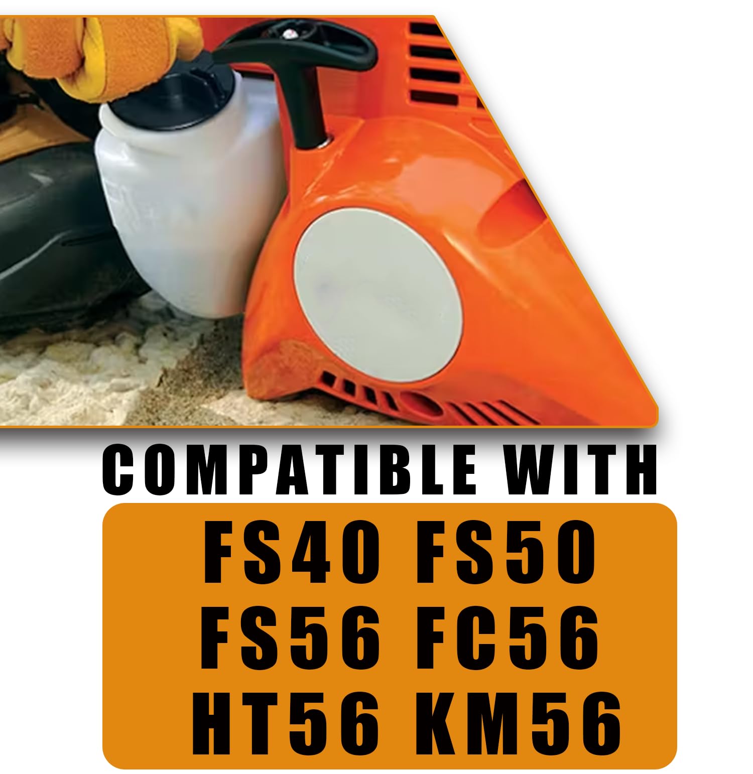 Adorih FC56-HT56 recoil pull-starter assembly fits well and simplifies maintenance