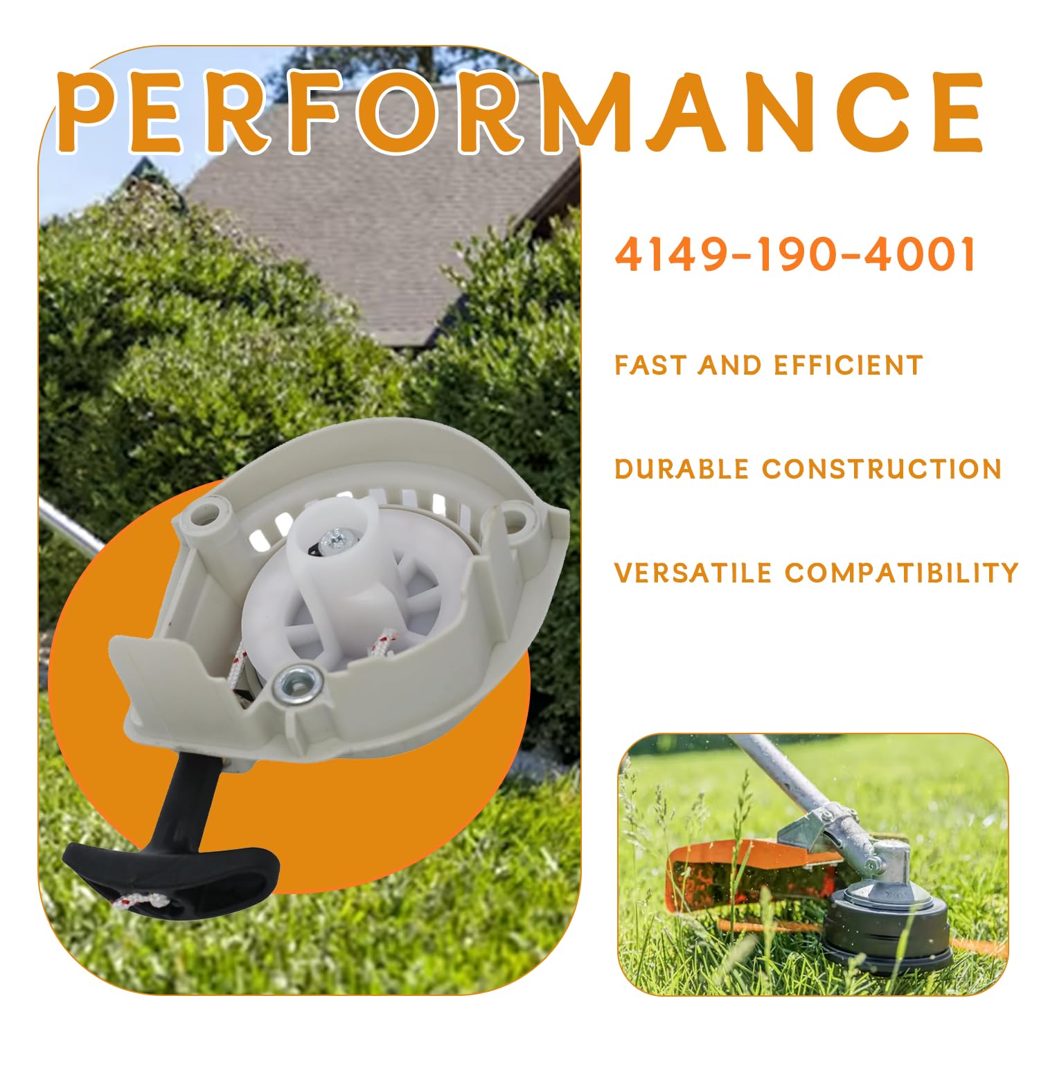 Adorih recoil starter supports smoother starts during yard work