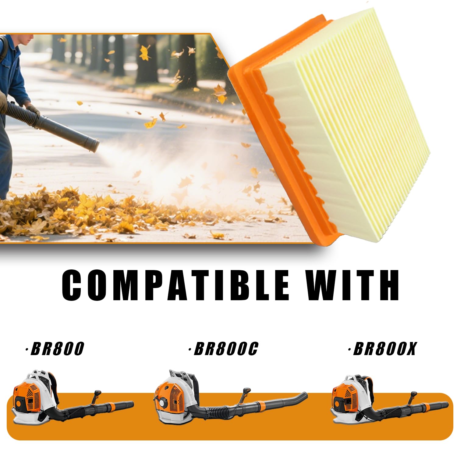Adorih Stihl BR800 oil-filter supports engine protection and reliability