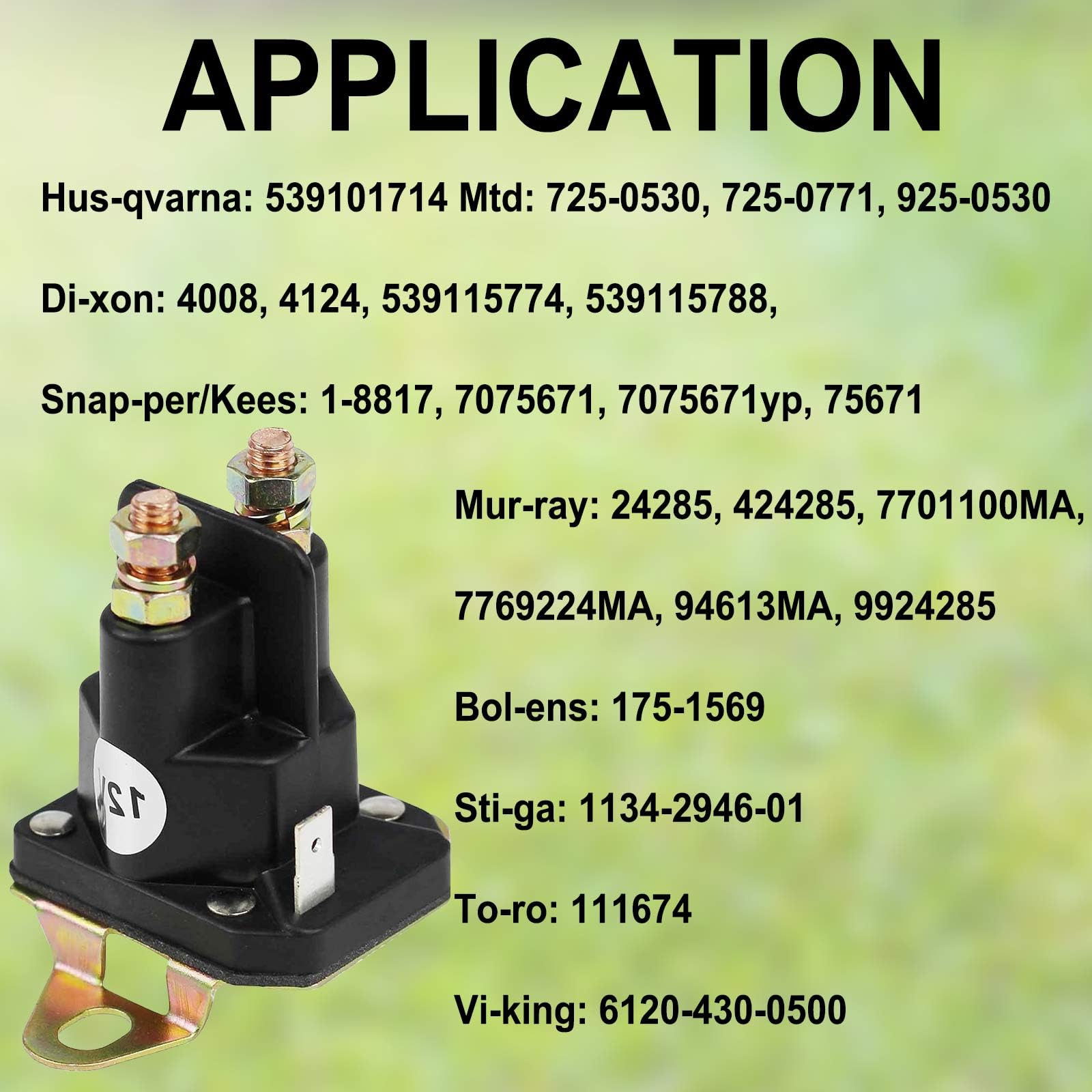 Adorish compatible with Husqvarna and Sten Z CZ EZ iZ LZ RZ series models.