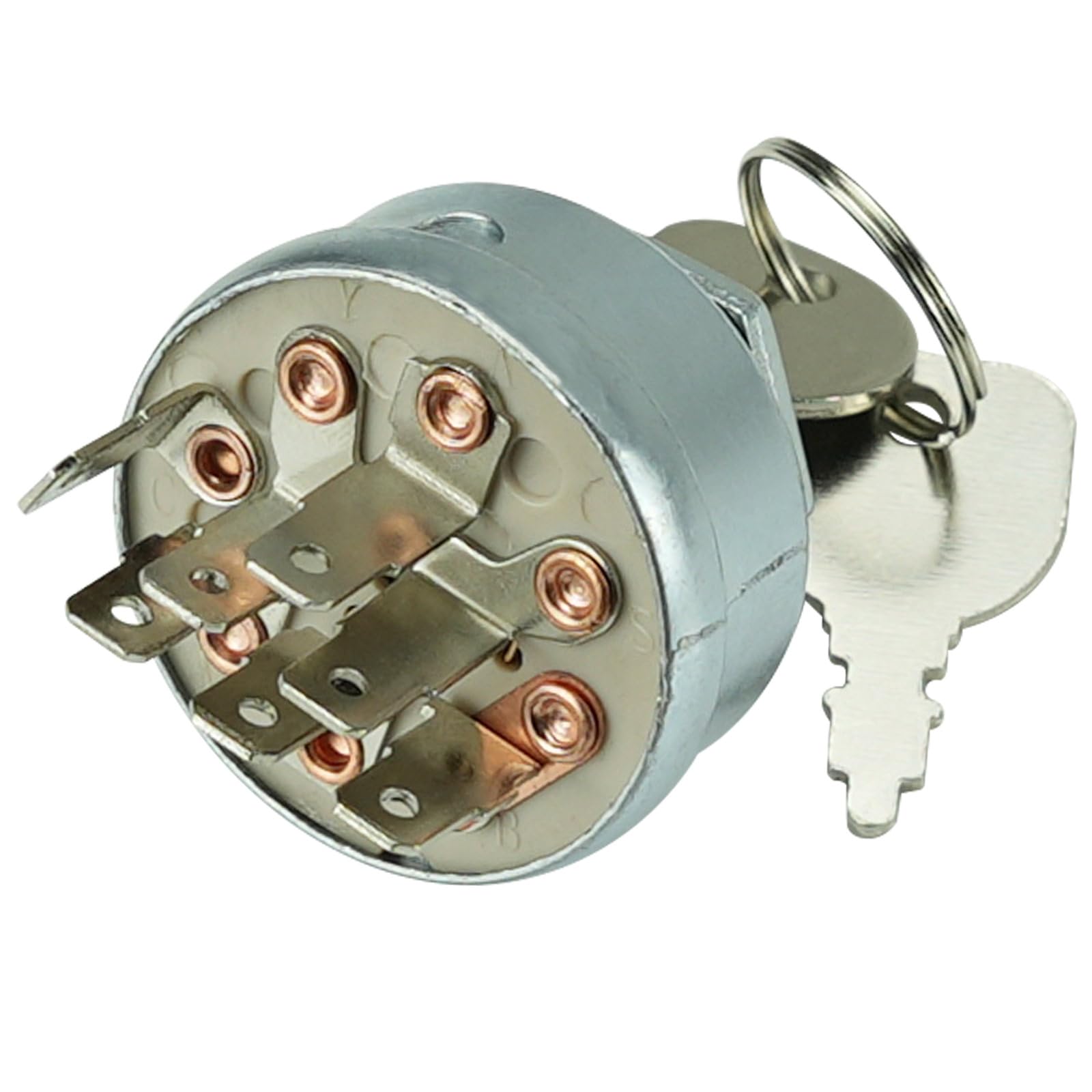 Adorish ignition switch with two keys for riding mowers — reliable start.