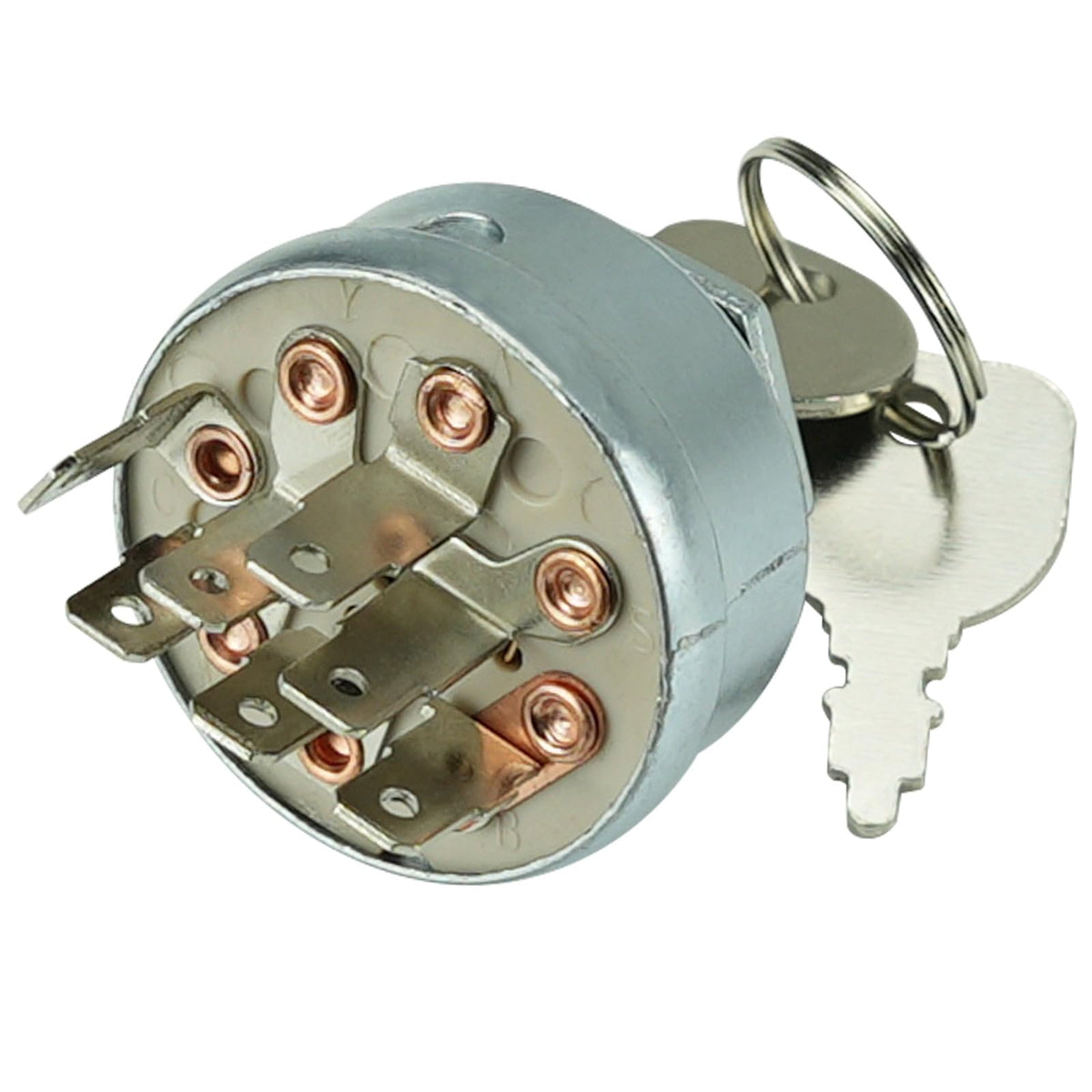 Adorish ignition switch with two keys for riding mowers — reliable start.