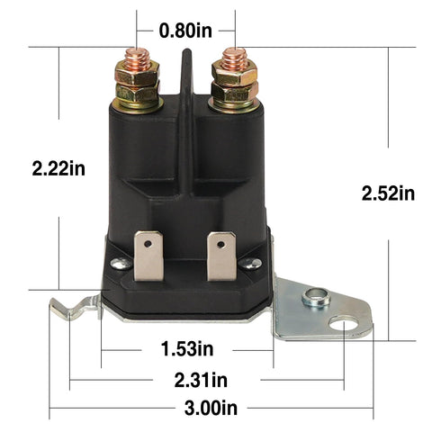 Close-up of Adorish copper-cadmium contacts inside the solenoid.