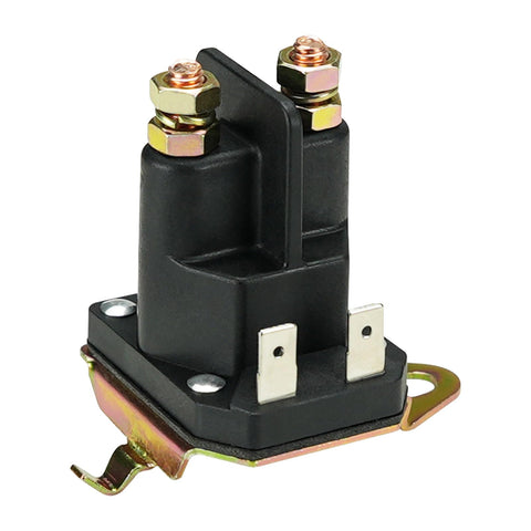 Adorish starter solenoid side connection showing double-pole, four-terminal layout.