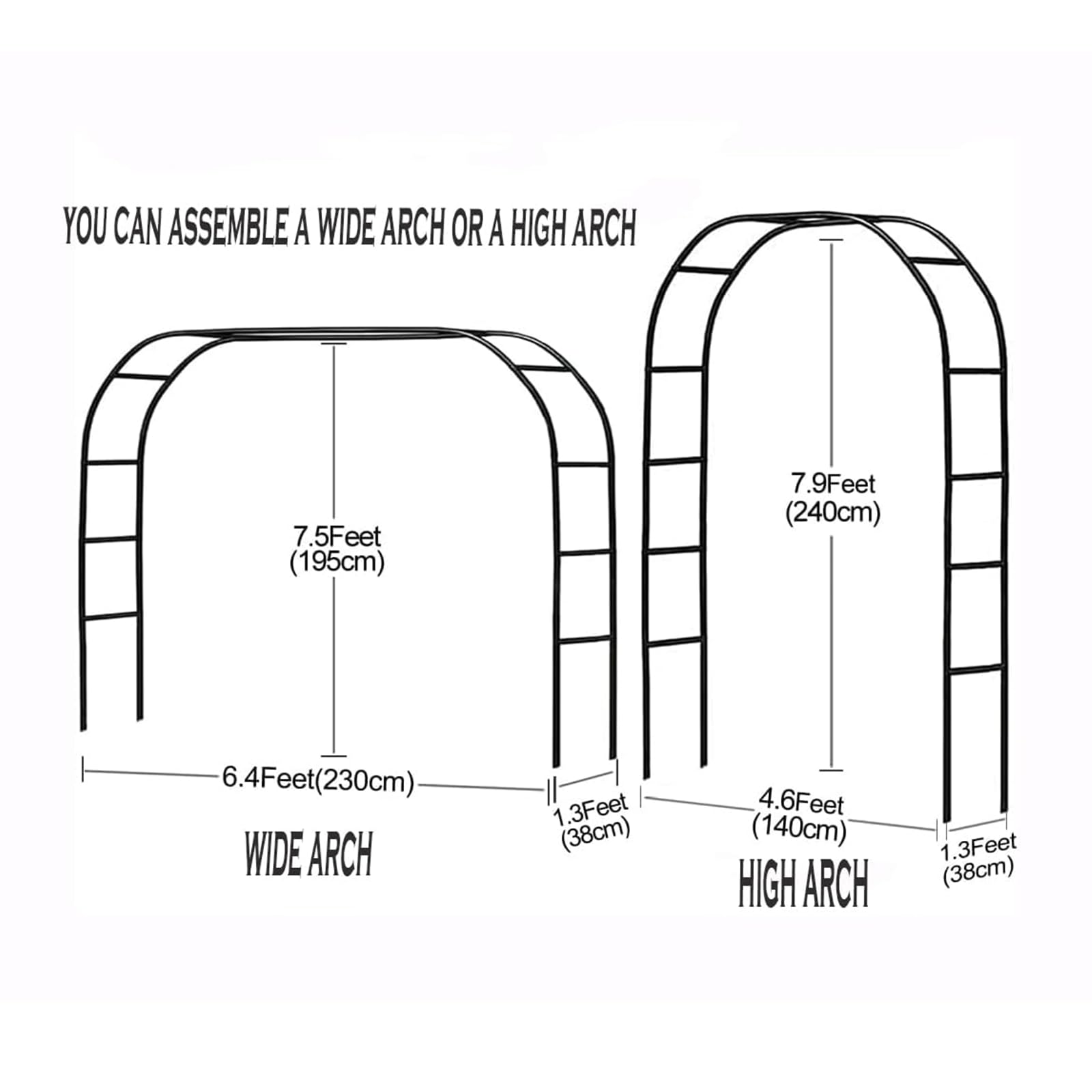 Adorox bridal shower arch decor frames guests and creates a focal photo backdrop.