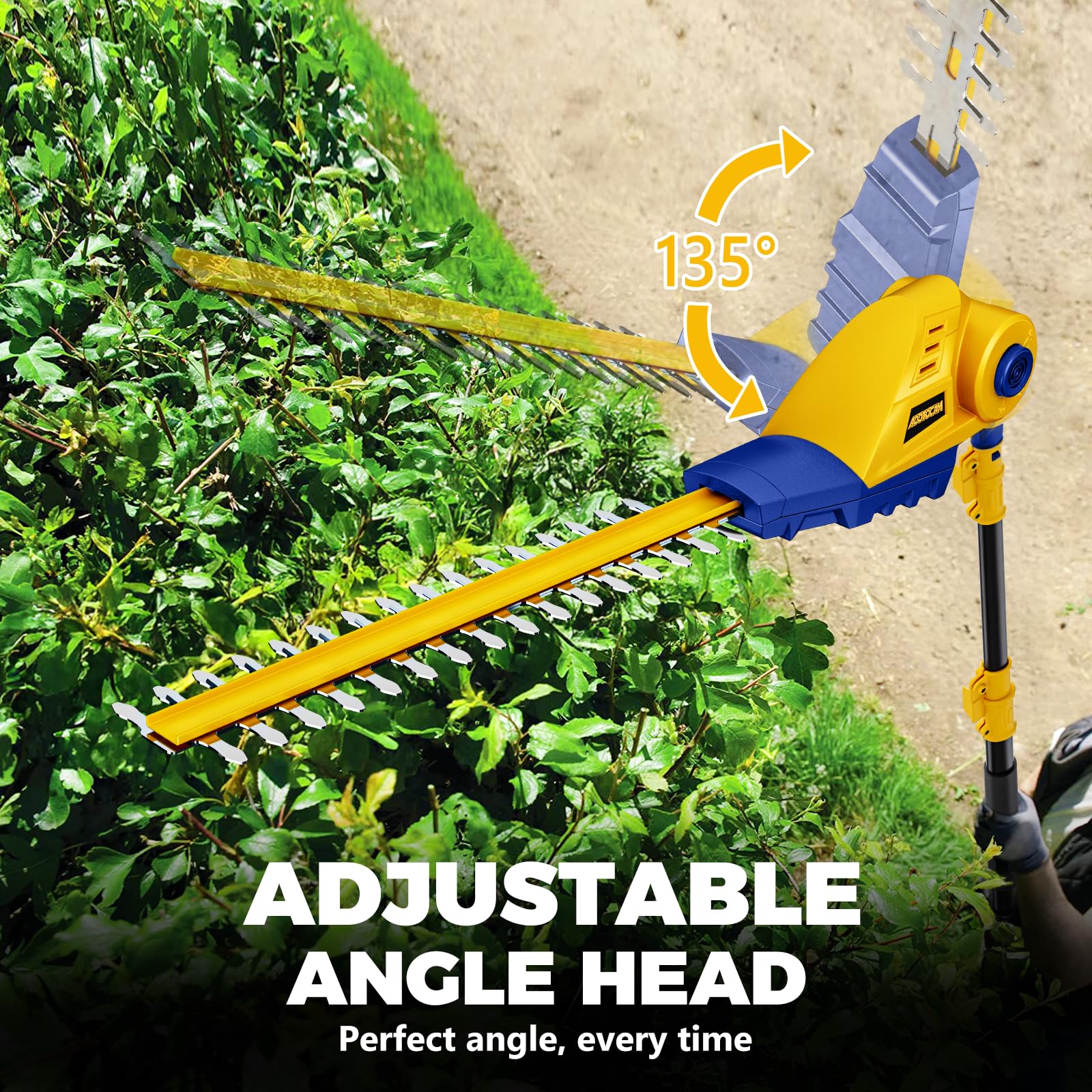 ADOTOCAM compatible with DeWalt 20V Max batteries for flexibility