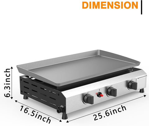 ADREAK stainless steel burners deliver durable outdoor cooking performance.