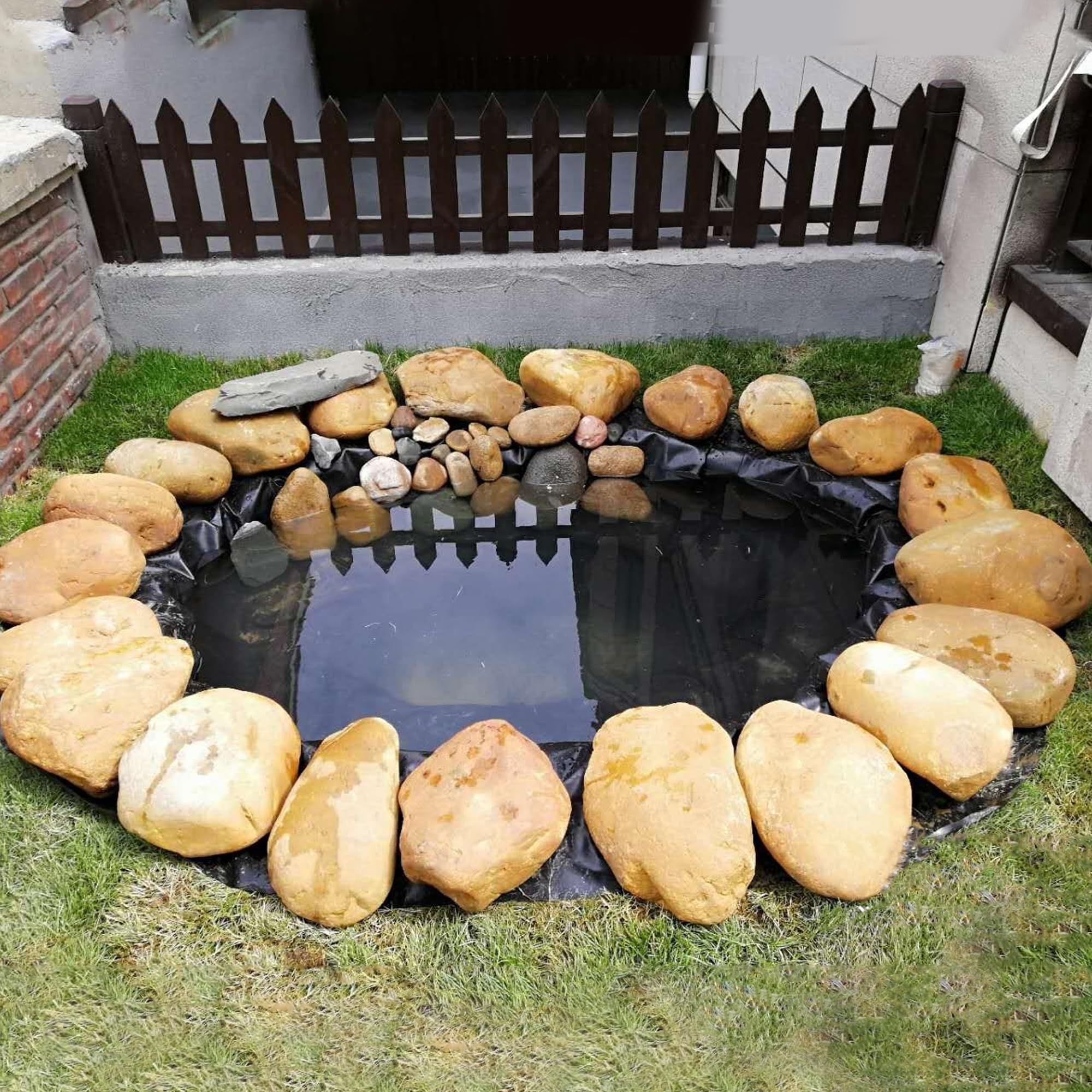 Adroiteet HDPE pond liner 20mil for long lasting outdoor ponds