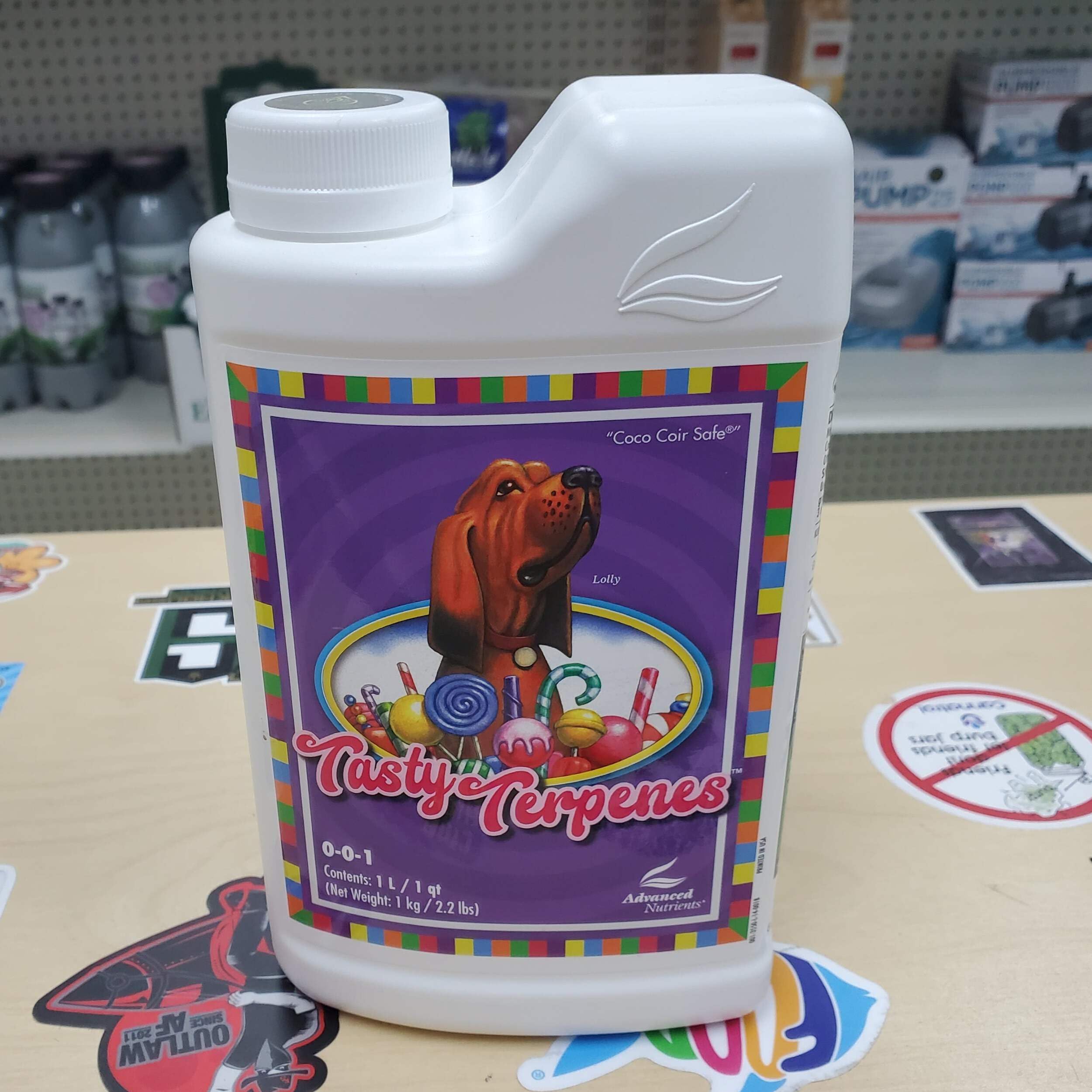 Advanced Nutrients Nirvana bottle pour for foliar and root bloom enhancement
