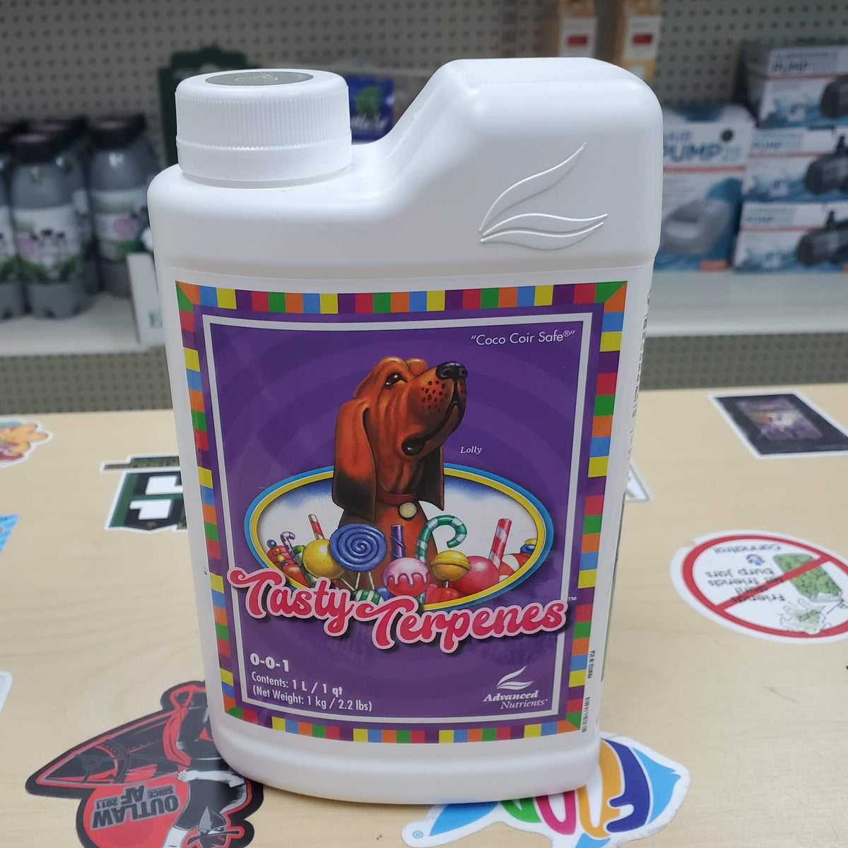 Advanced Nutrients Nirvana bottle pour for foliar and root bloom enhancement