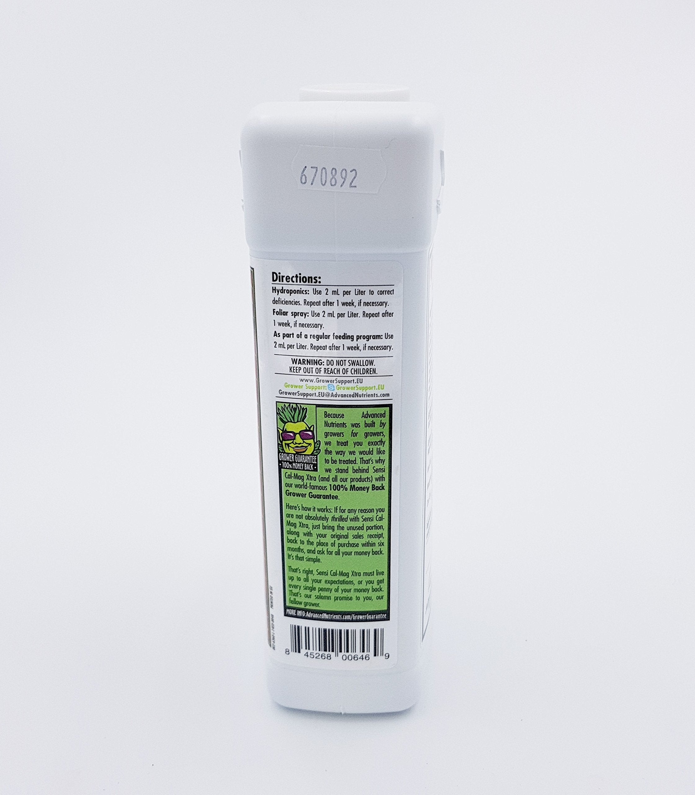 Advanced Nutrients Sensi Cal-Mag Xtra plant growth feature demonstrates stronger cell walls.