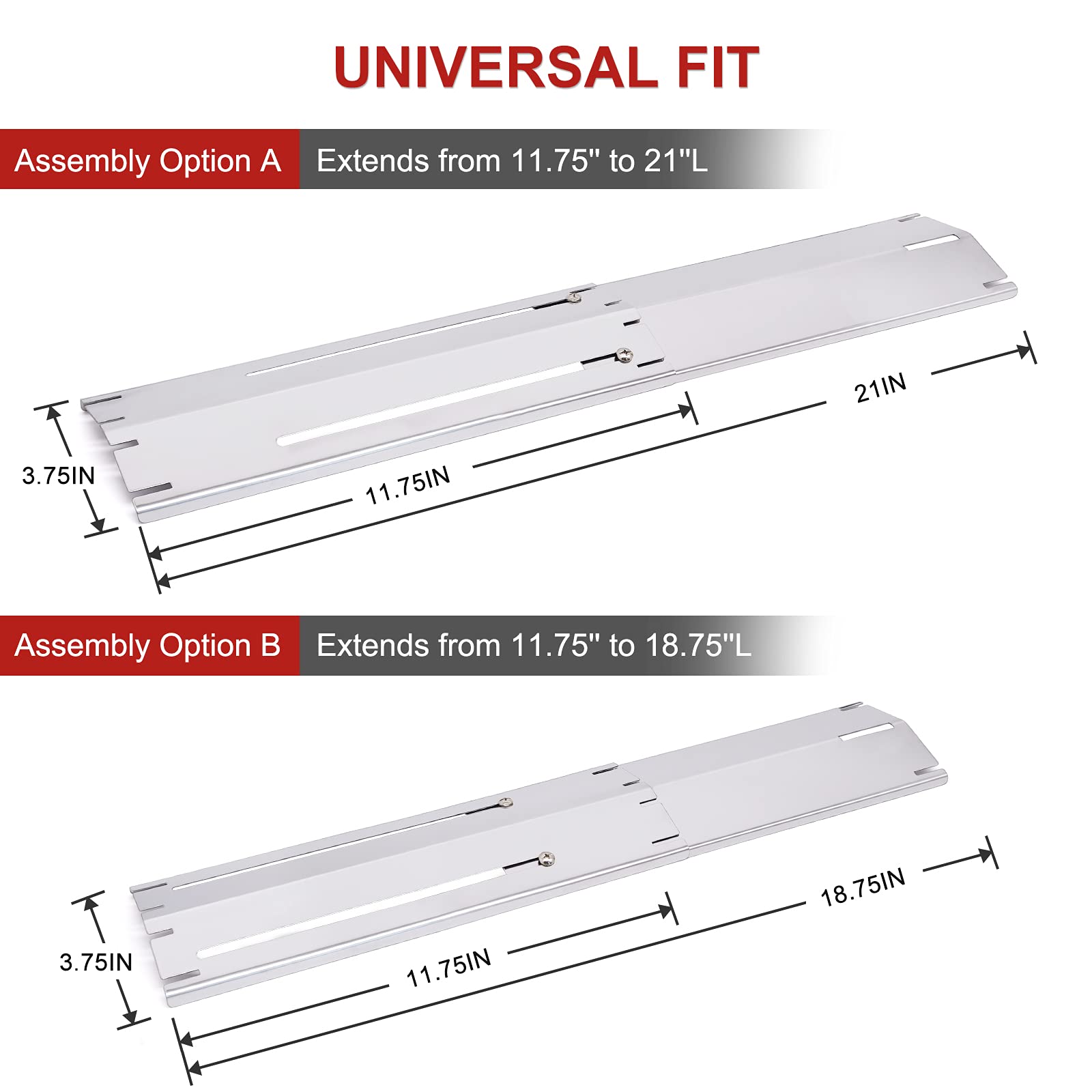 Adviace adjustable heat tent fit demonstrates versatile sizing for various grills.