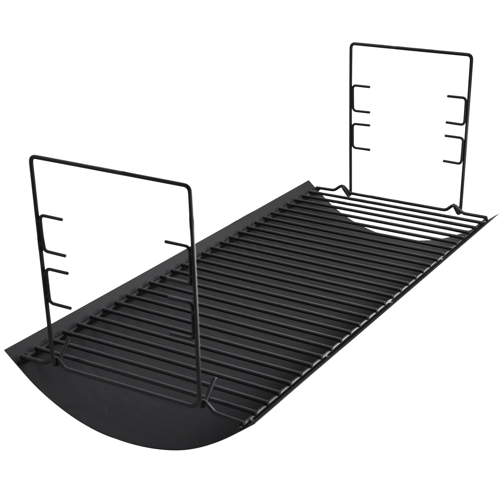 Adviace 27-inch ash pan full view for Char-Griller, rugged replacement part.