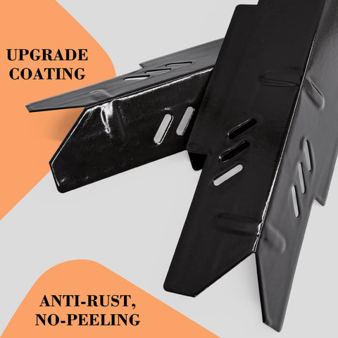 Adviace heat tents support even distribution across the grate.