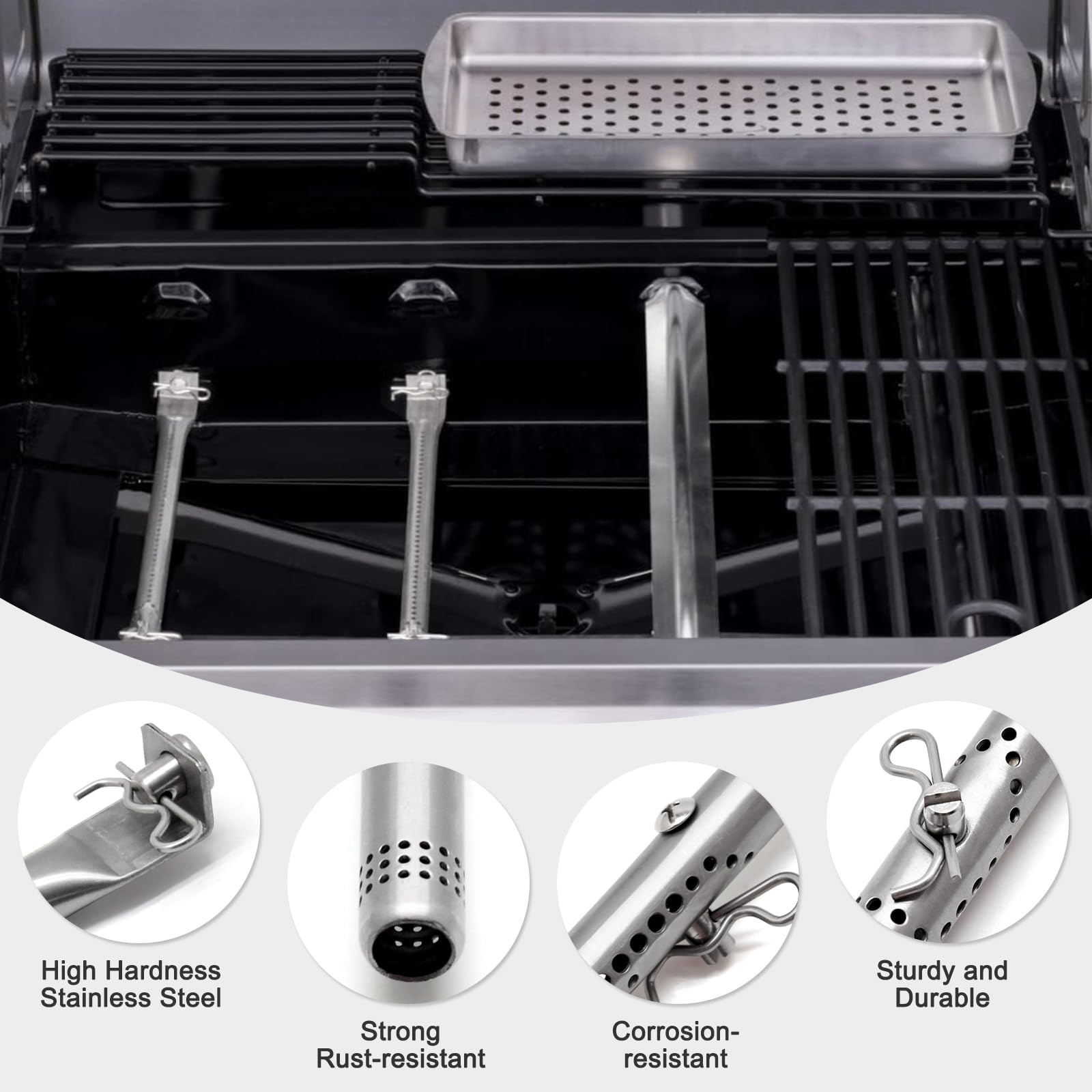 Adviace grill parts pack for Charbroil offers budget-friendly upgrades