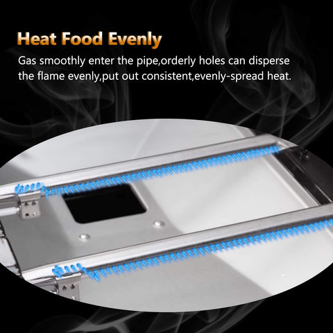 Adviace Nexgrill 720-0896E burner tube ready for quick swap-in