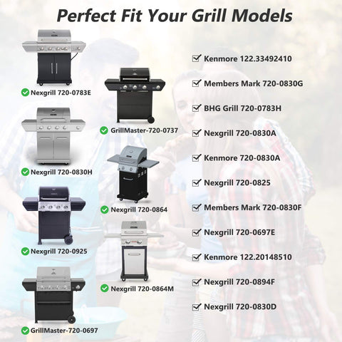 Adviace porcelain steel heat plates provide durable, easy-care replacement.