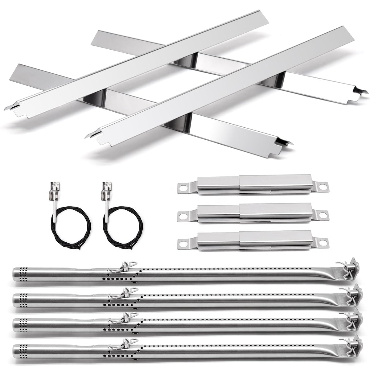 Adviace heat plates for Charbroil repair kit restore even heating and durability