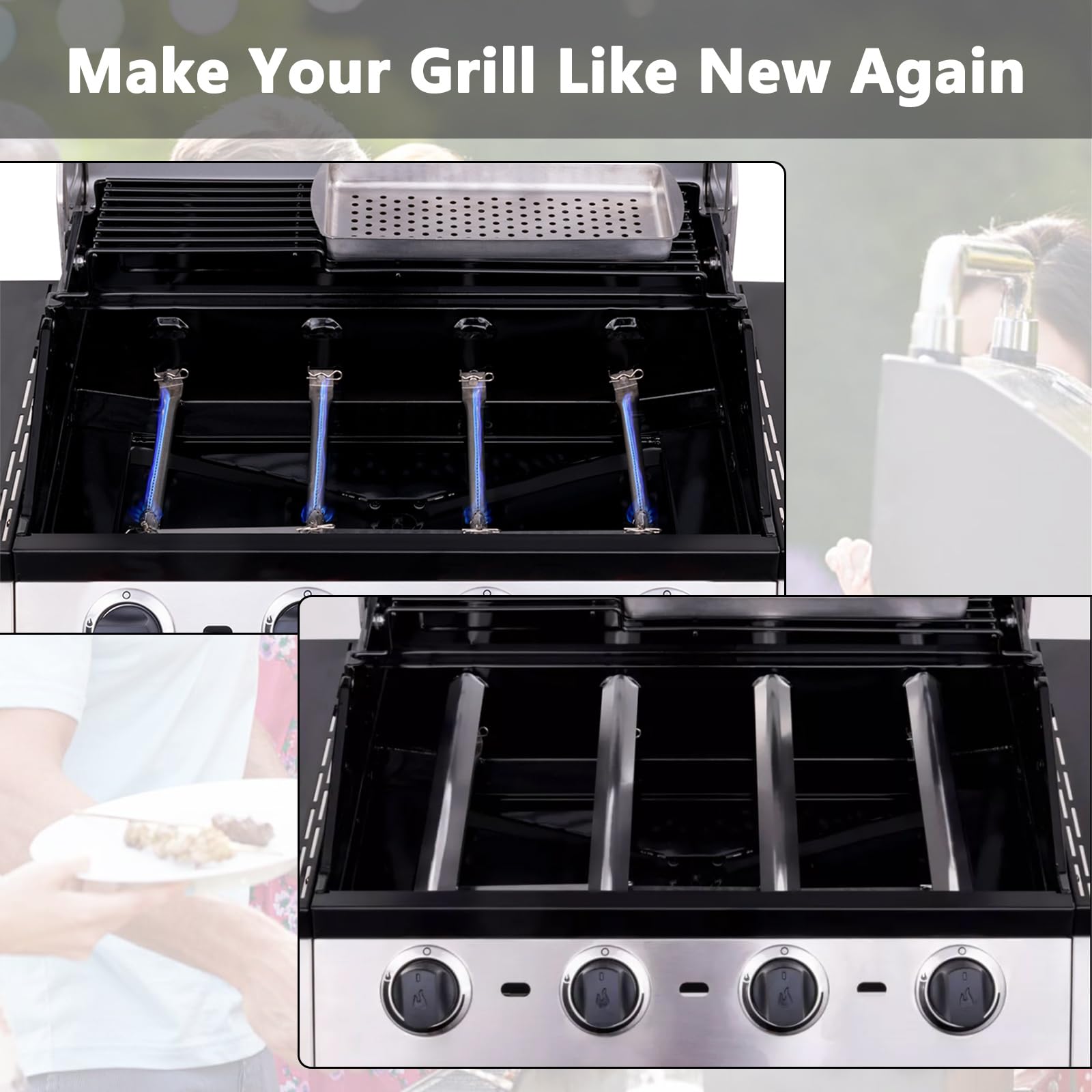 Adviace igniters for Charbroil repair kit enable quick starts and easy lighting