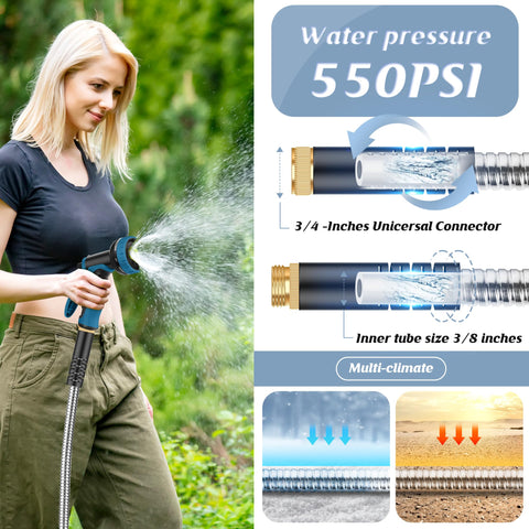 Advinski 550 PSI rating supports powerful, efficient sprays.
