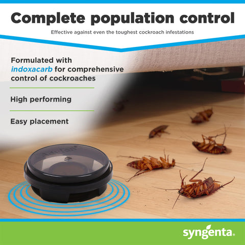 Syngenta Advion Cockroach Bait Arena for indoor and outdoor use