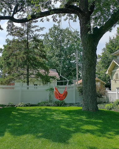 ADVOKAIR hammock chair with included kit ready for quick setup