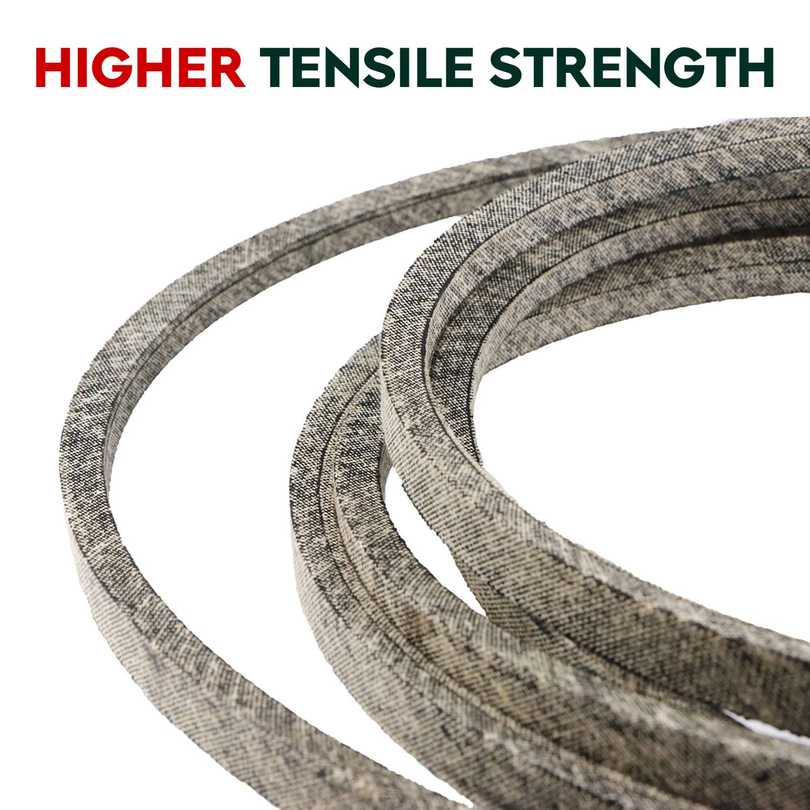 Aeagle belt for Cub Cadet 754-04138 enhances reliability on 52- or 54-inch decks.