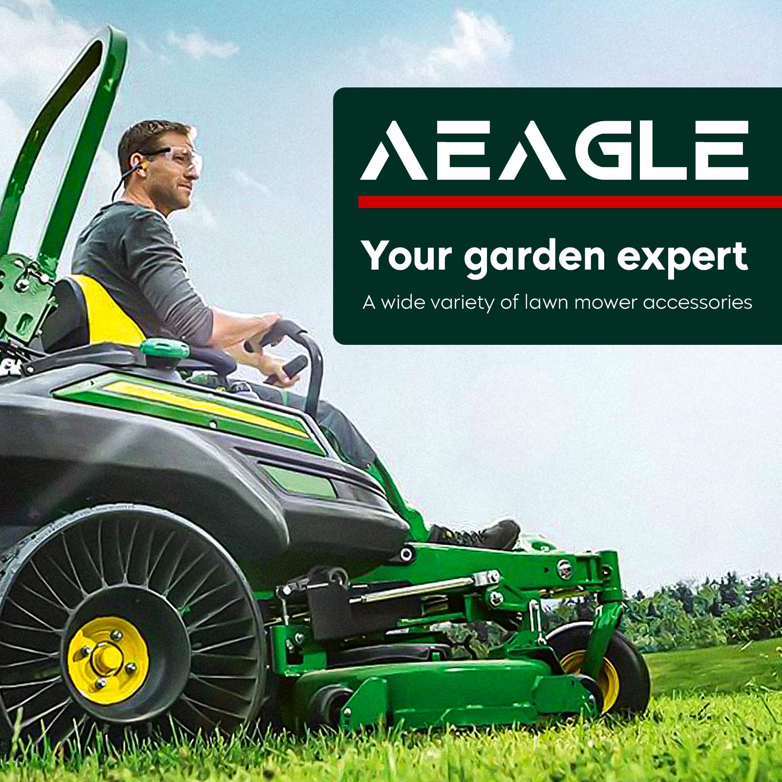 Aeagle belt for Troy-Bilt arcacq011 helps maintain lawn mower deck drive.
