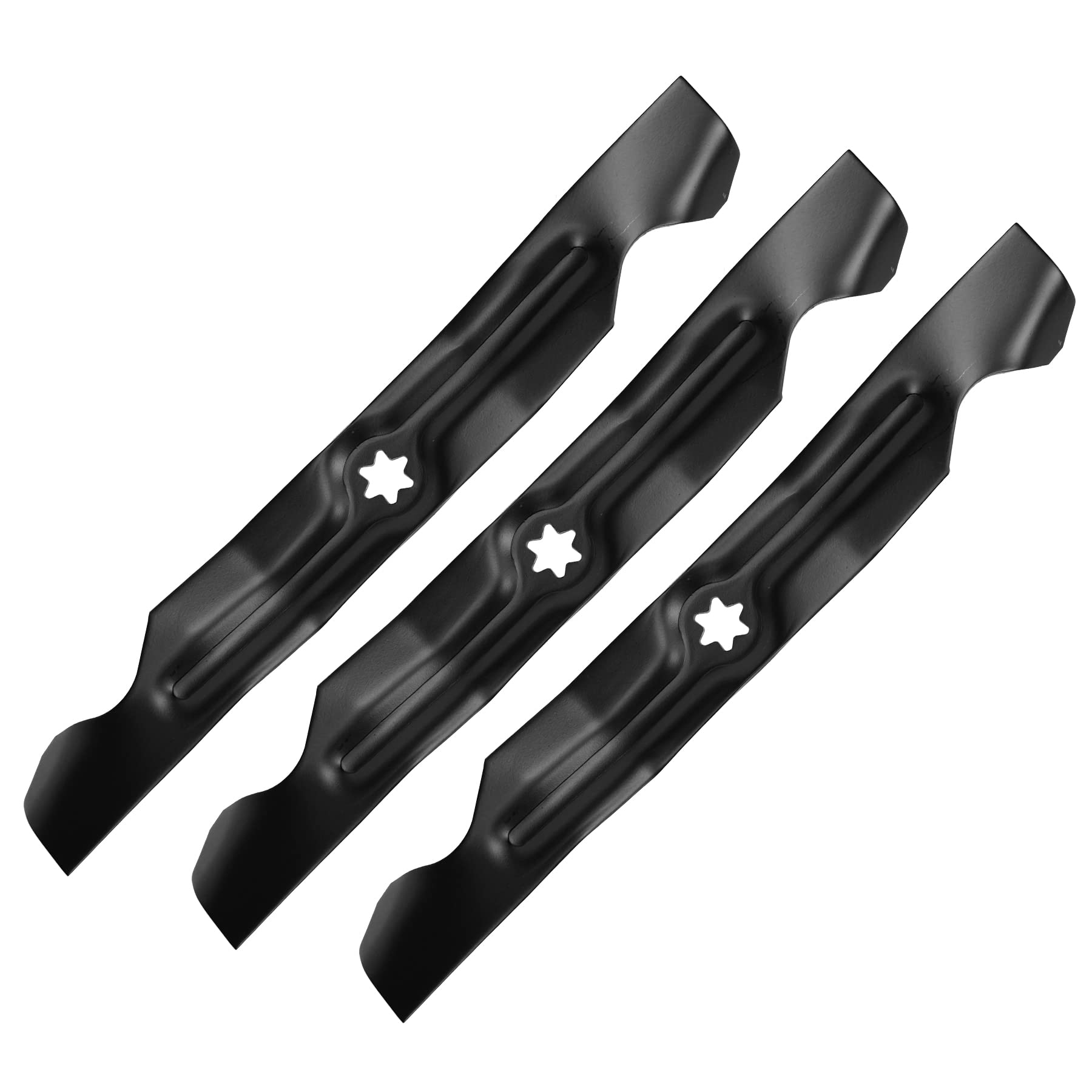 Aeagle 942-04053C 3-pack blades, black finish, designed for clean cuts and bagging.