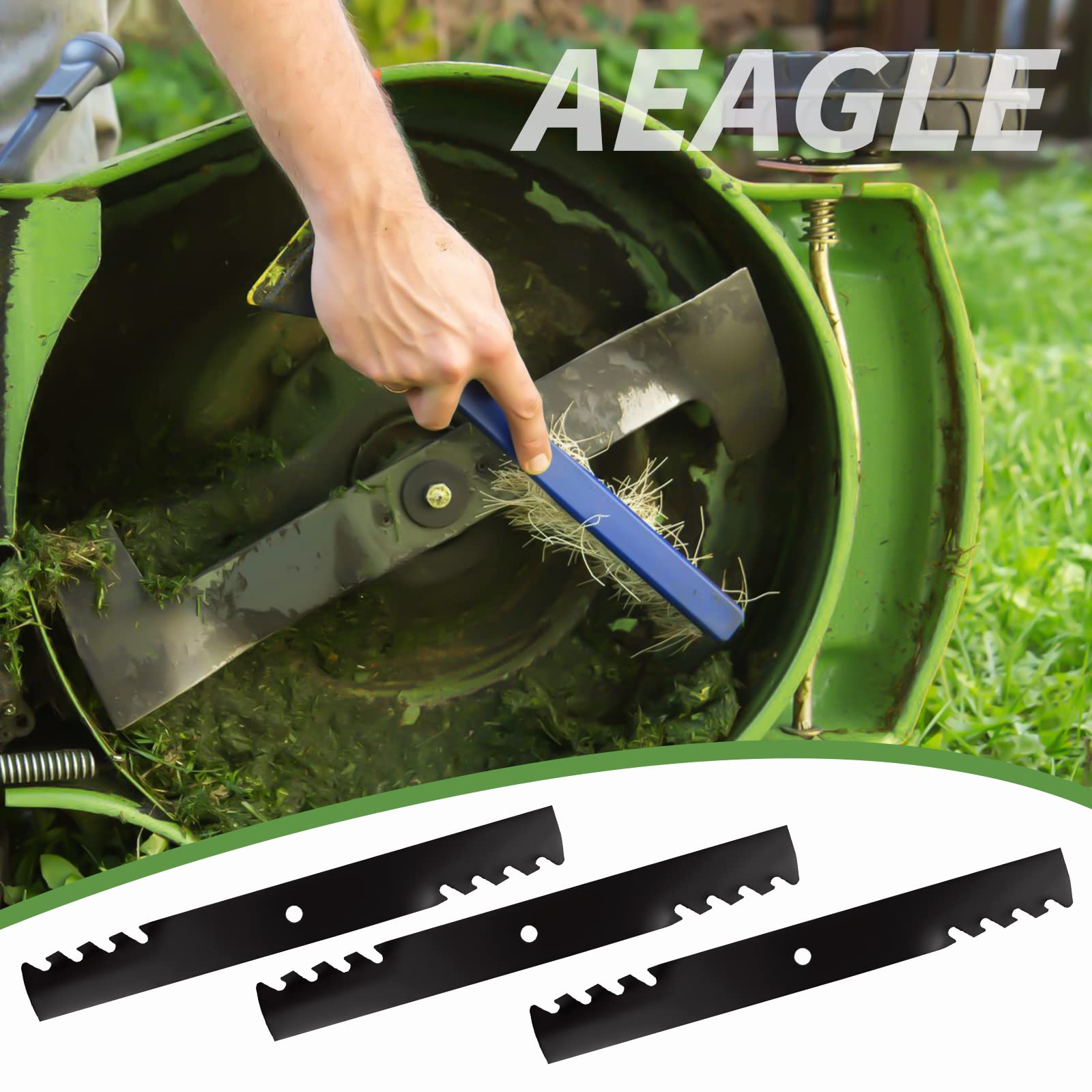 Aeagle blade compatible with Snapper Pro 5020842 for consistent cuts.