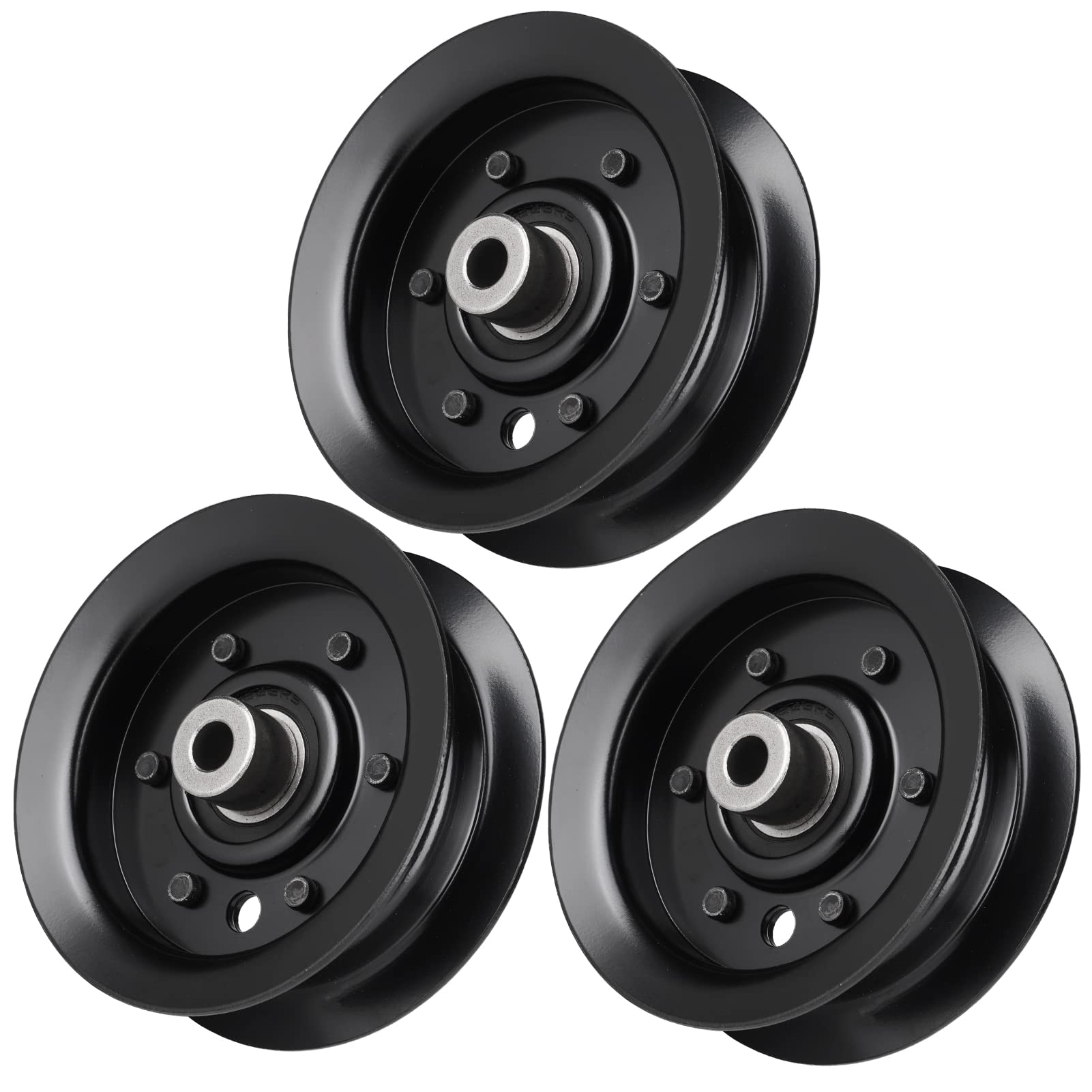 Aeagle flat idler pulley for Exmark Toro 42 inch decks boosts belt tracking