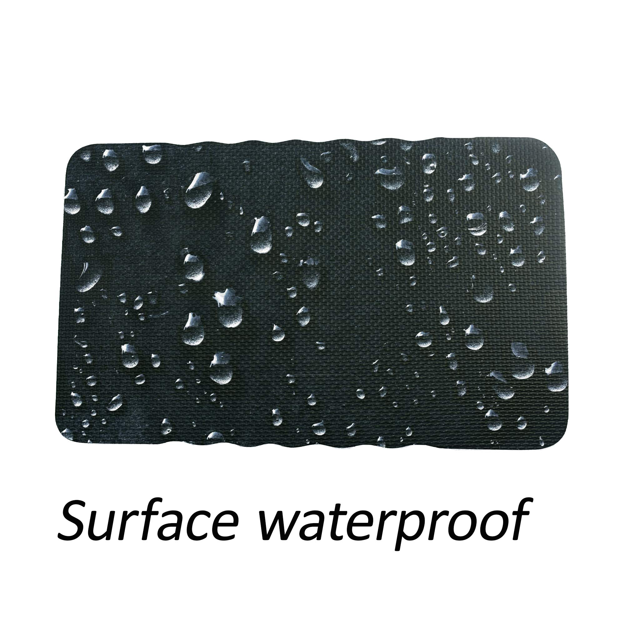 AebDerp kneeling pad used for baby bath time with soft cushion.
