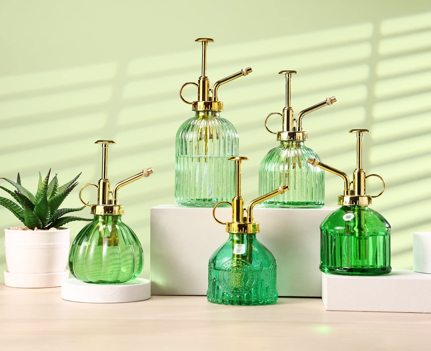 Aebor compact watering can ideal for small houseplants like orchids.