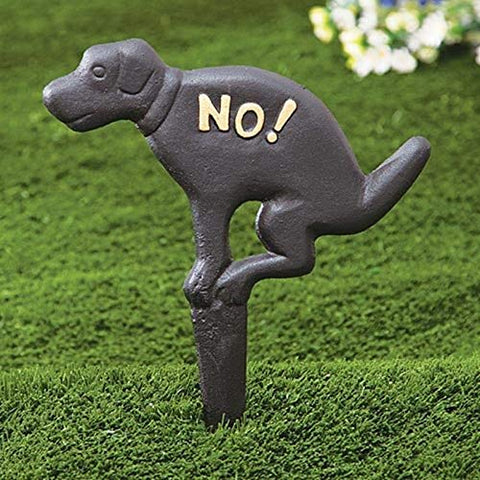 Aebor easy-ground-install sign for quick yard setup.
