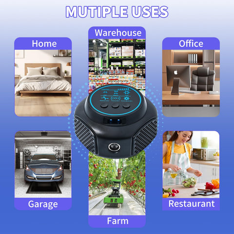 AECITY compact plug-in design fits kitchens and bedrooms