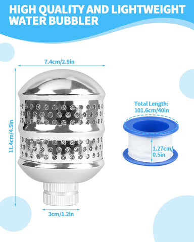 Aecsze bubbler head with 3/4-inch thread for reliable hose connections.