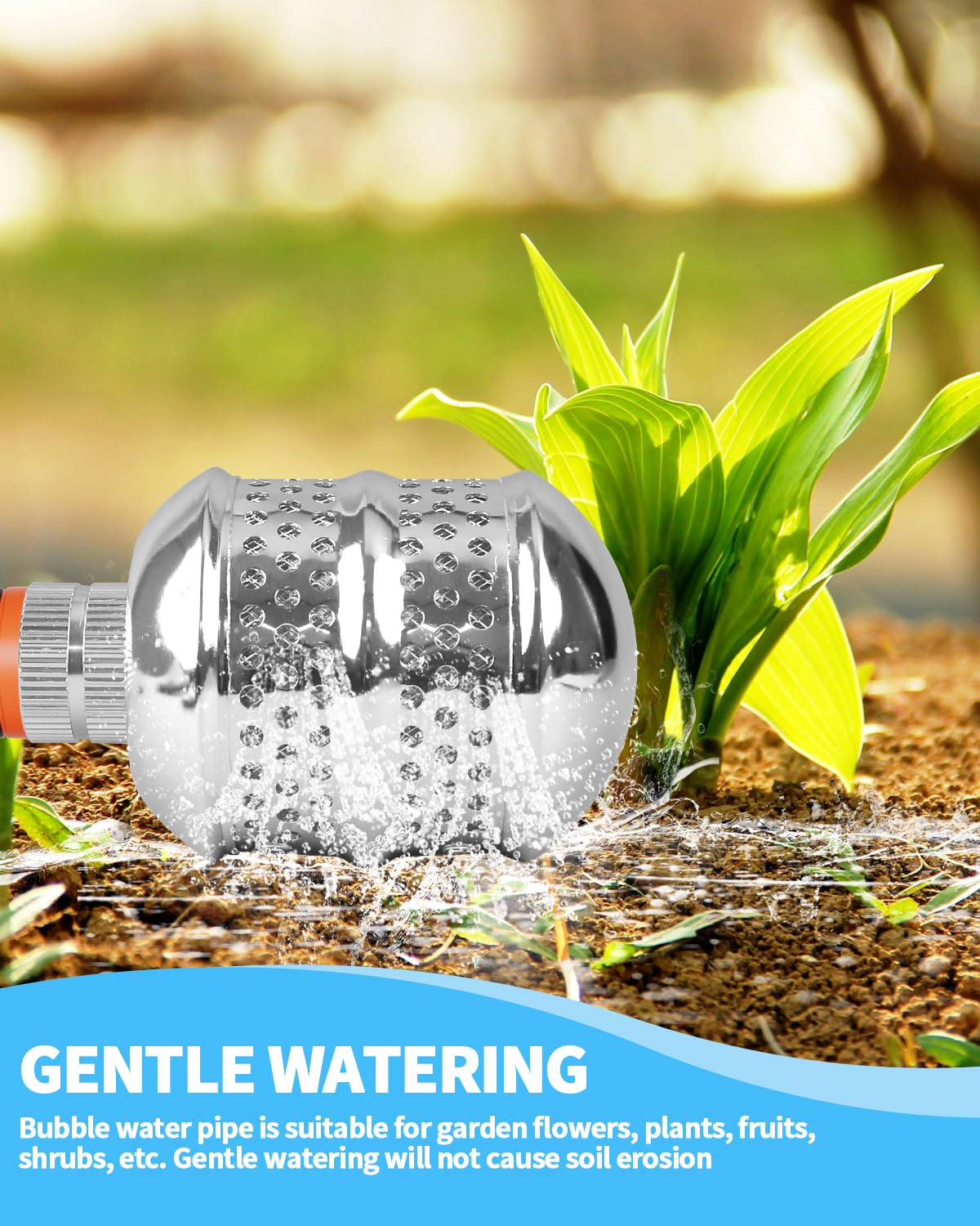 Aecsze system ideal for vegetables, shrubs, and flowers with targeted moisture.