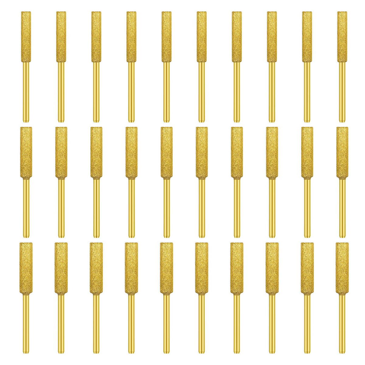 Aecsze gold chainsaw sharpener bit 5-32 closeup for precise sharpening on electric saws