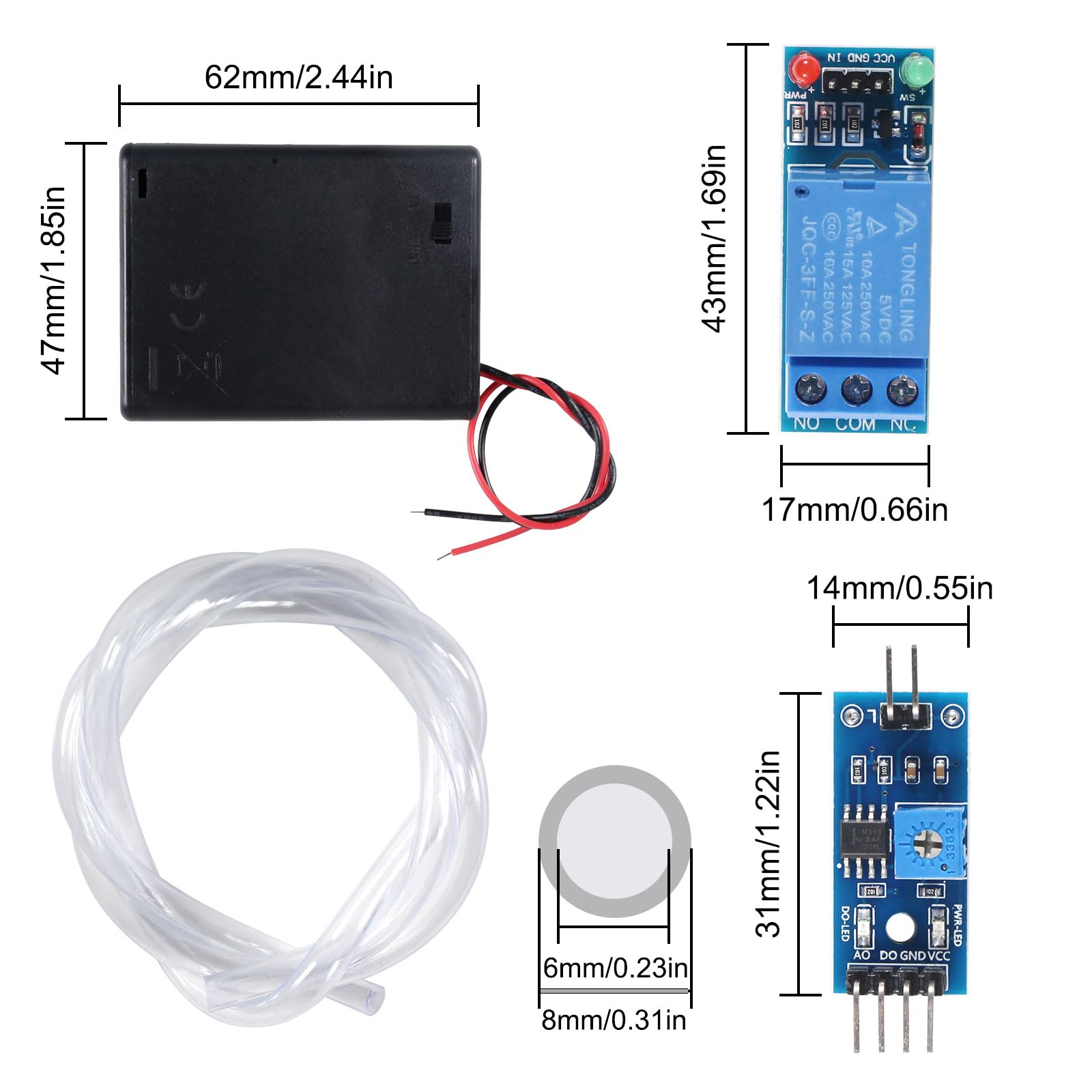AEDIKO LM393 soil moisture sensor ready to monitor plant soil conditions