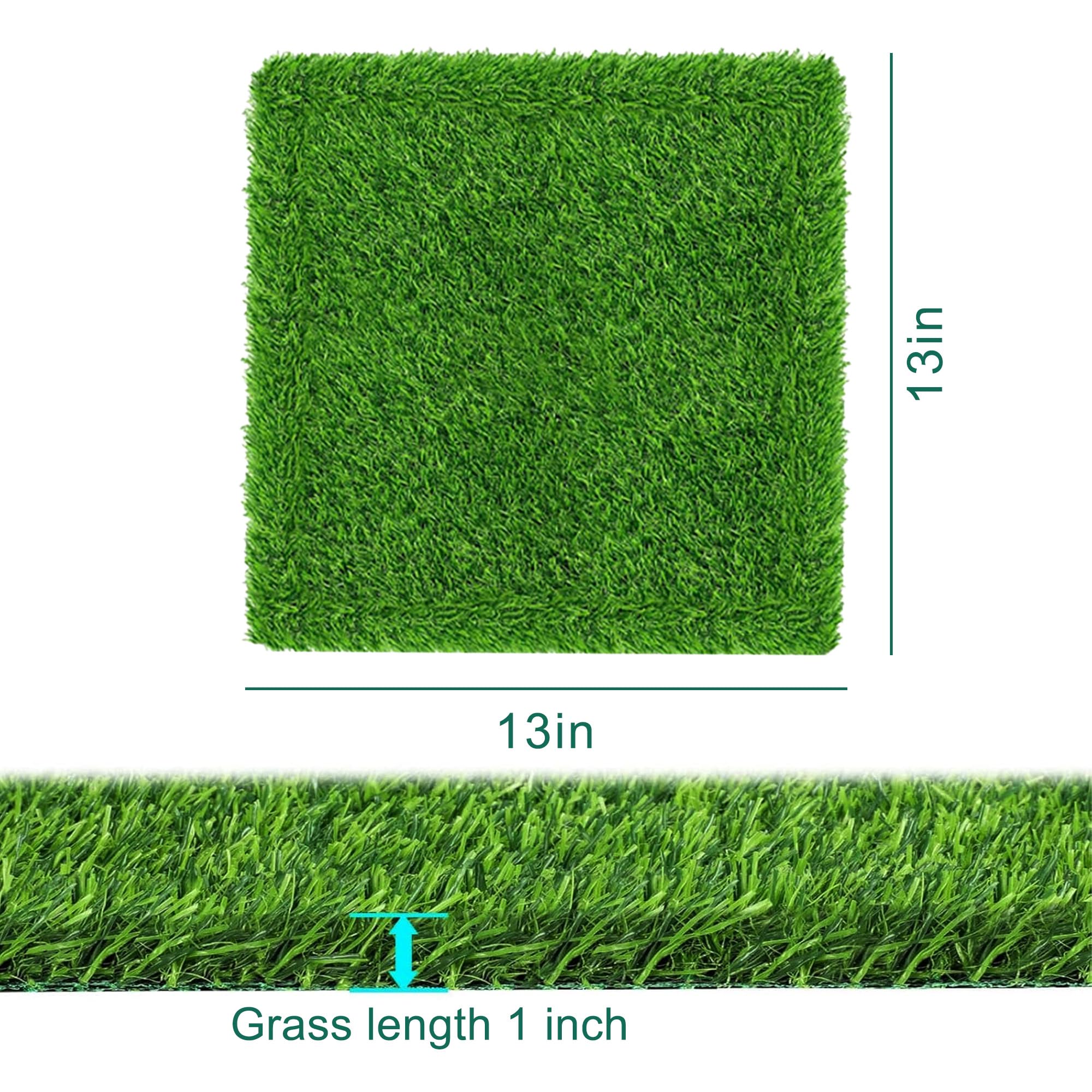 AEFPOYMXU grass-lawn texture nest pad keeps coop tidy and easy to rinse.