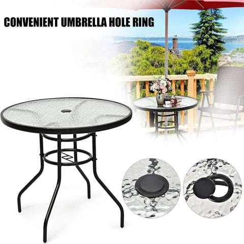 AEIOUD durable PVC material protects outdoor tables