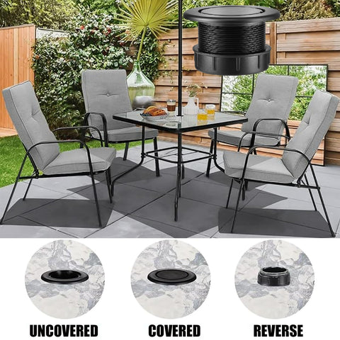 AEIOUD easy-install threaded design prevents loosening