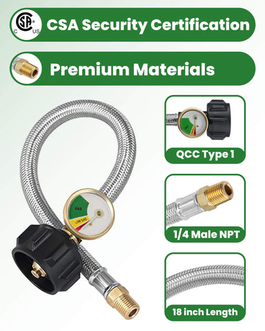 Aekops fluorescent gauge remains visible for night-time propane checks.